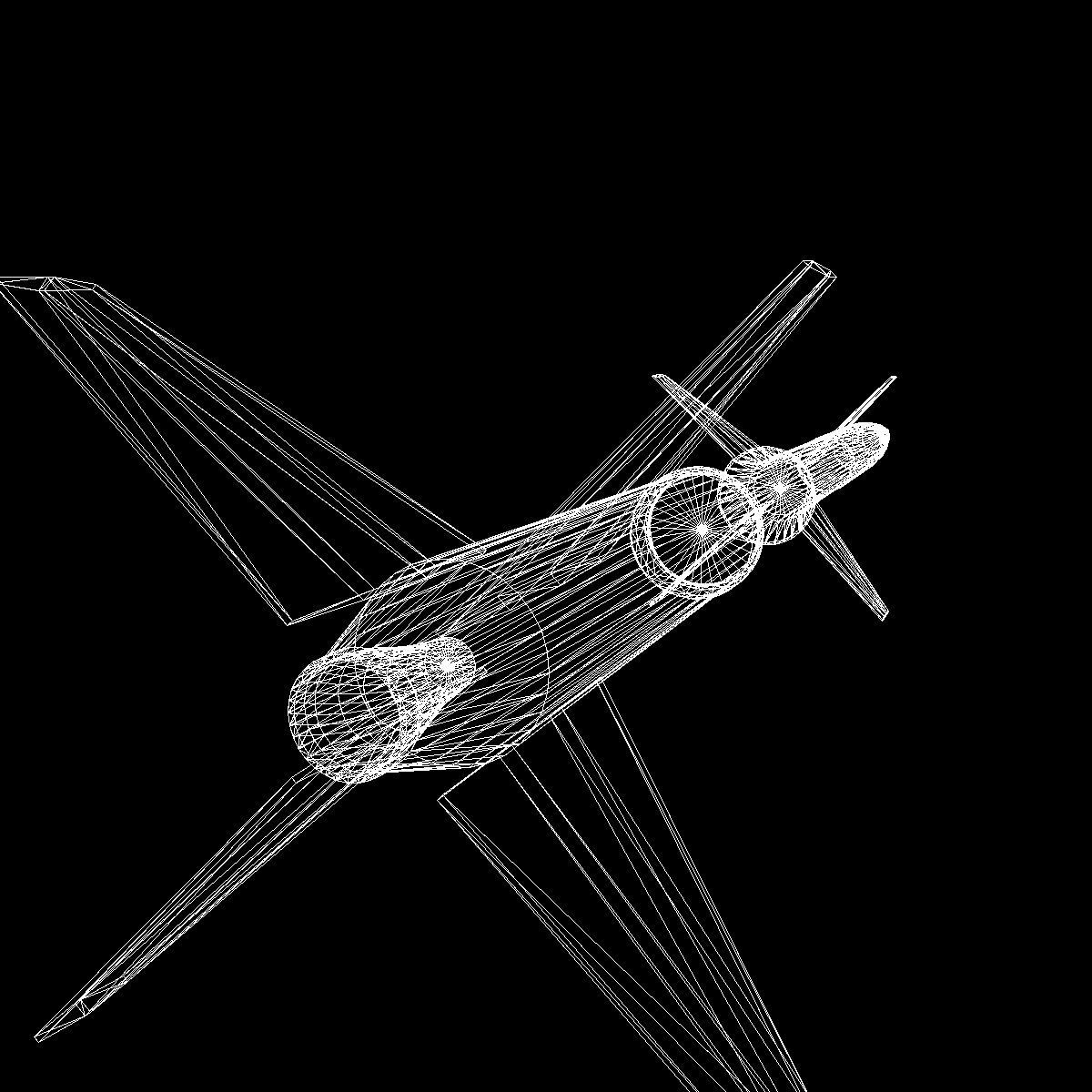 Gamma Centauro Rocket Low-poly 3D model_12