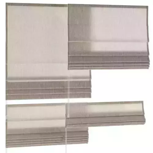 Roman shades 38 3D model