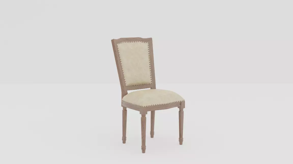 Noobist - Chair - Bachato Low-poly 3D model