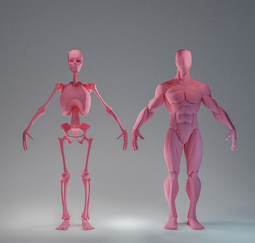 Lowpoly basemesh for using  3D model