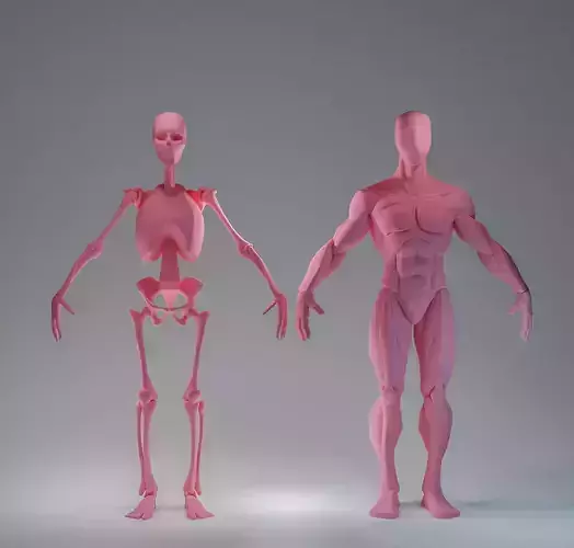 Lowpoly basemesh for using 