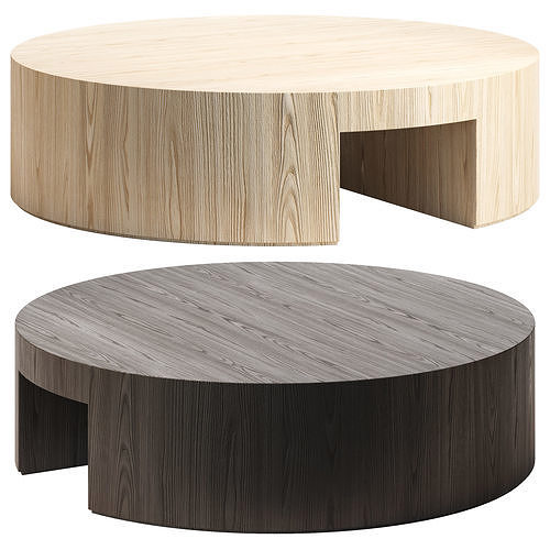 Harbour Santa Barbara Round Coffee Table 3D model