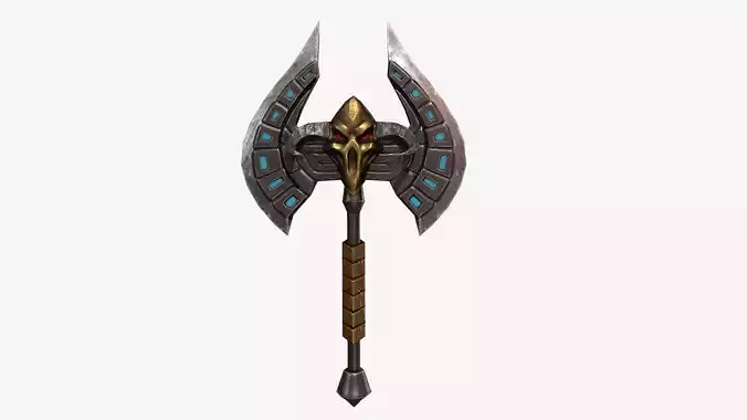 Stylized fantasy axe