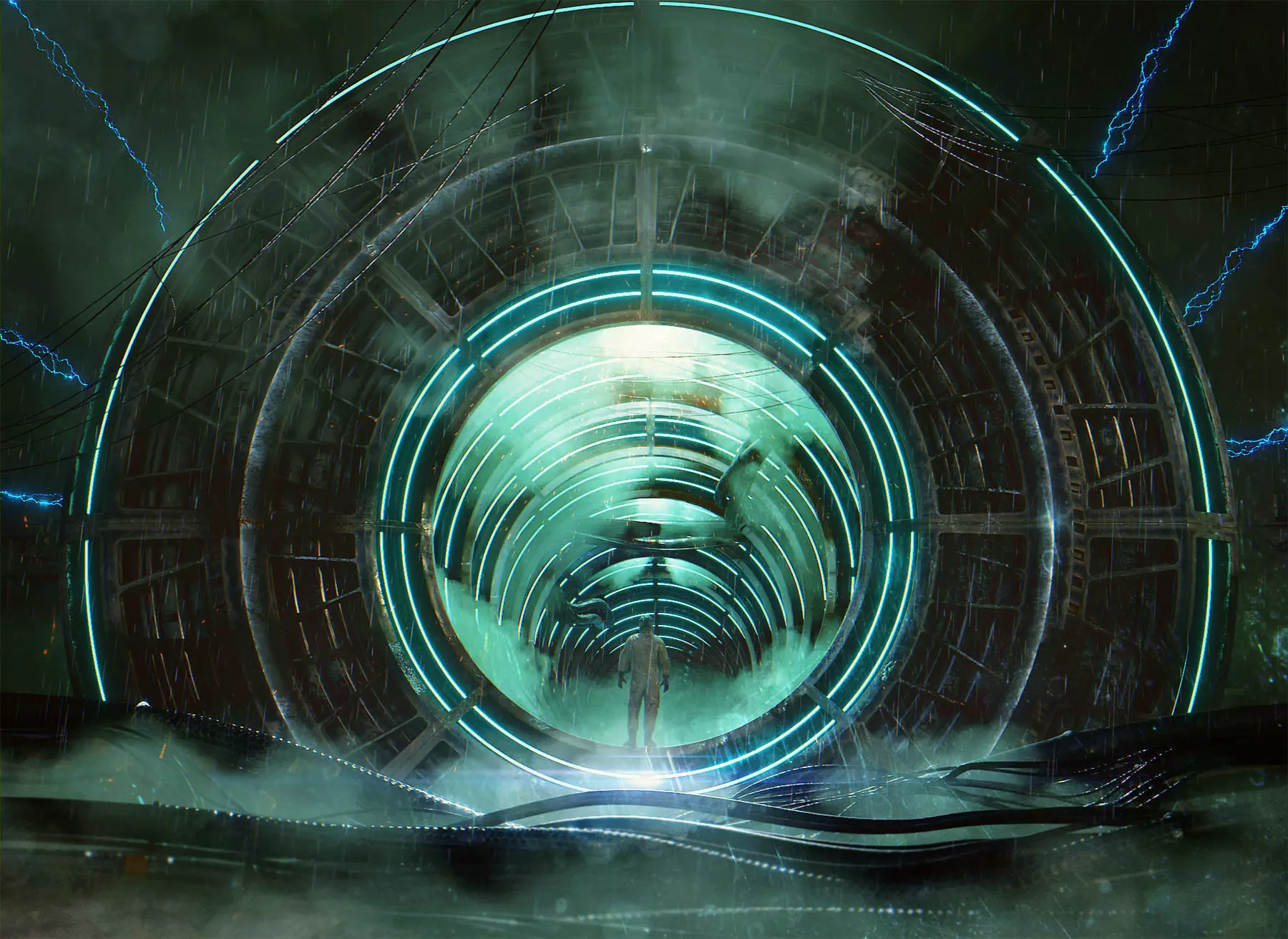 Portal Core Low-poly 3D model_0