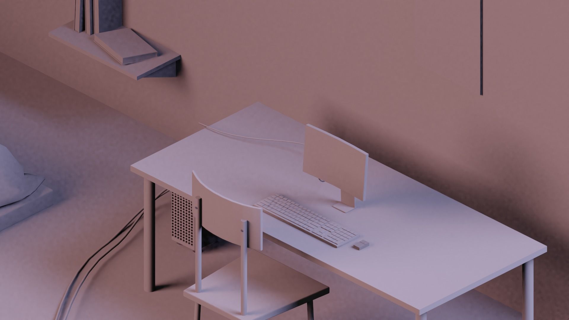 The Neighbor Indoors Interior 3D model_5