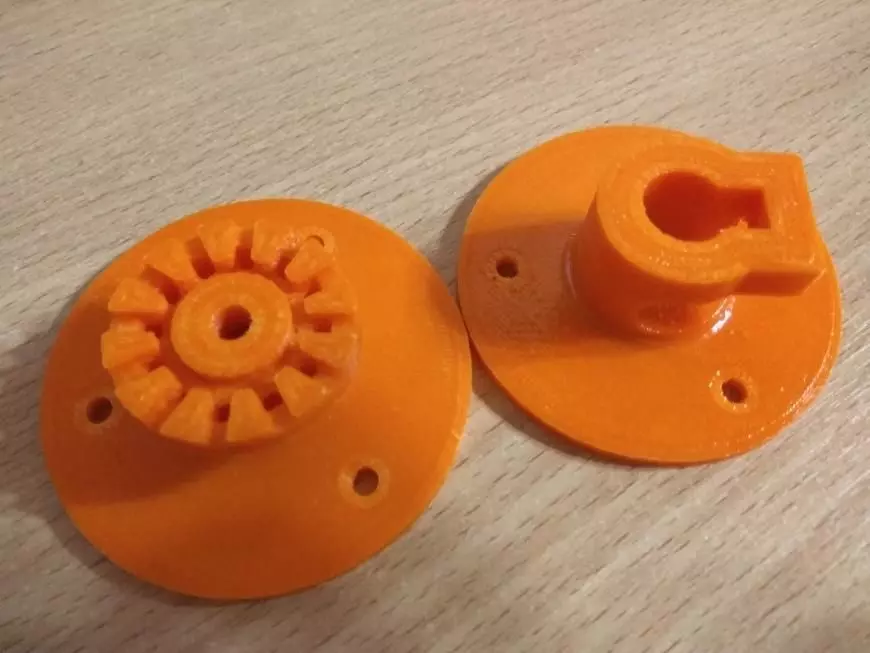Head of the planetary mixer 3D print model