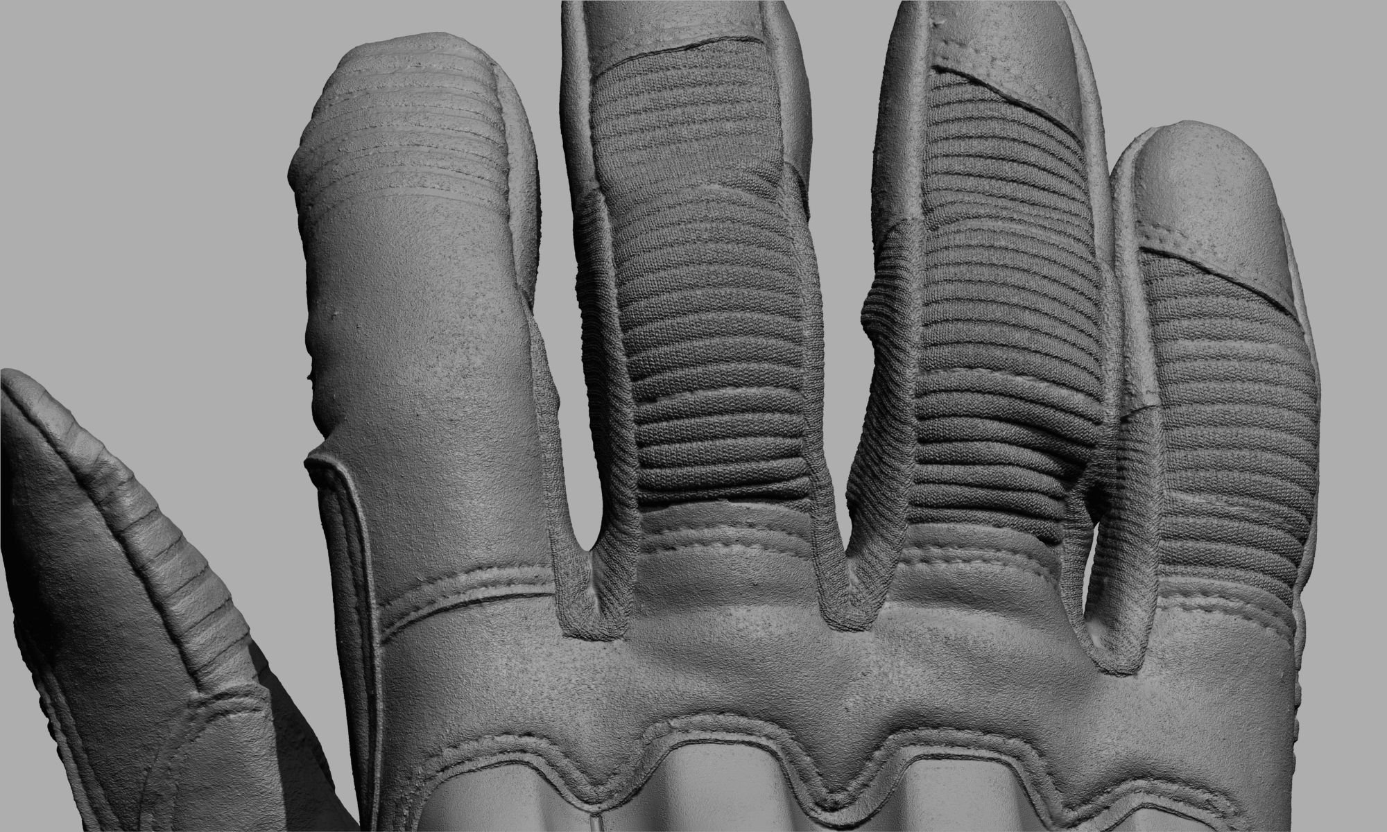 Tactical Gloves 031 Low-poly 3D model_18