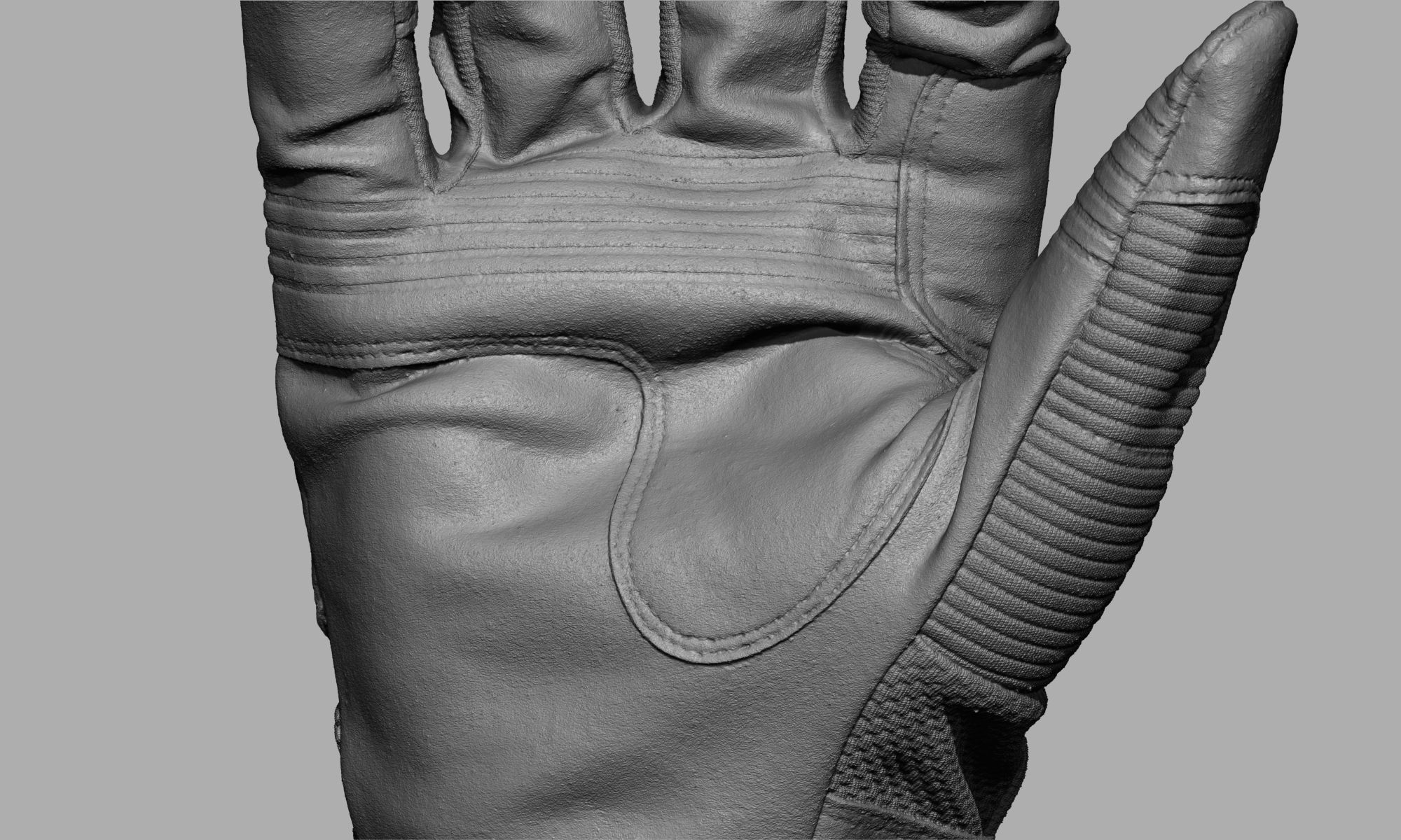 Tactical Gloves 031 Low-poly 3D model_17