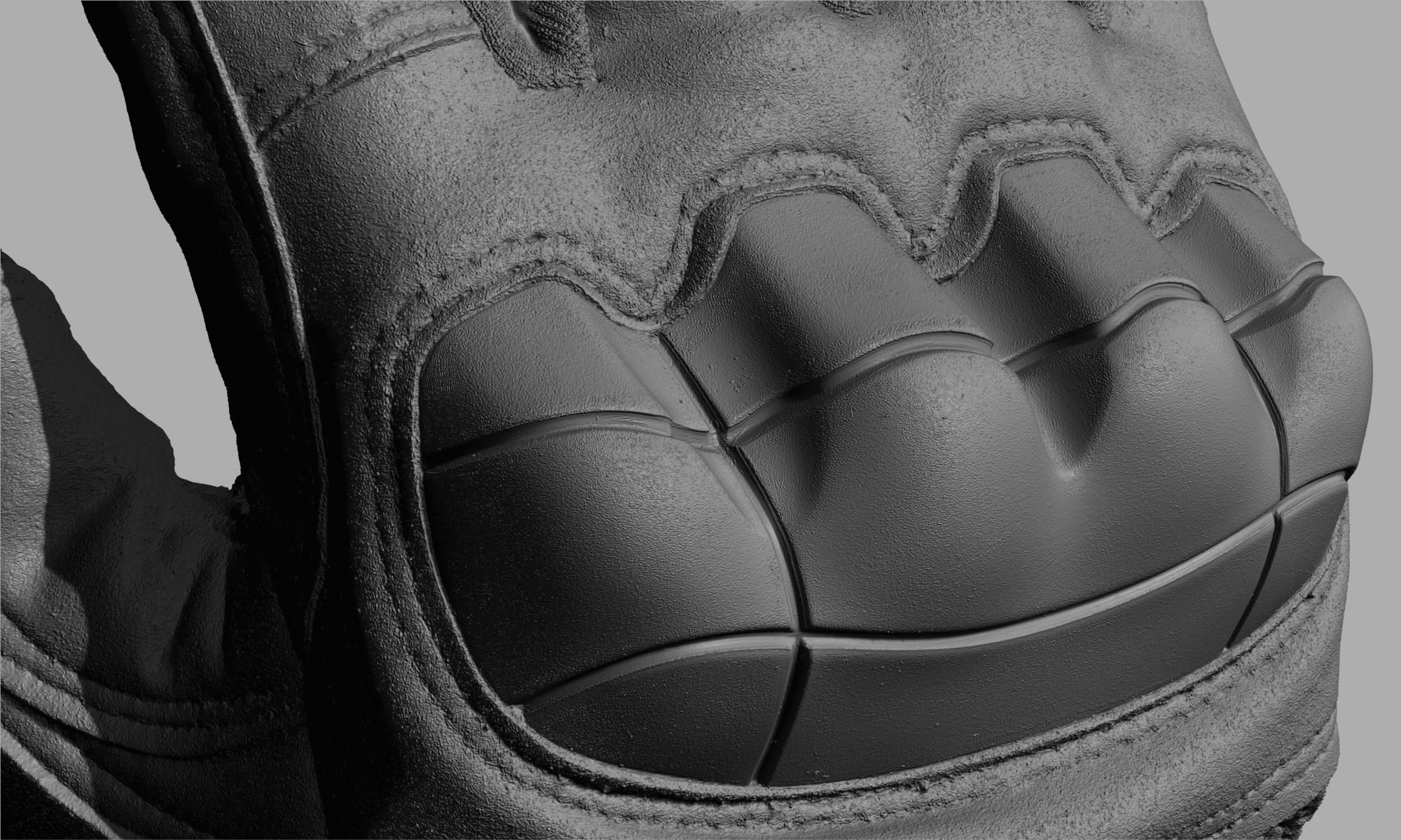 Tactical Gloves 031 Low-poly 3D model_16