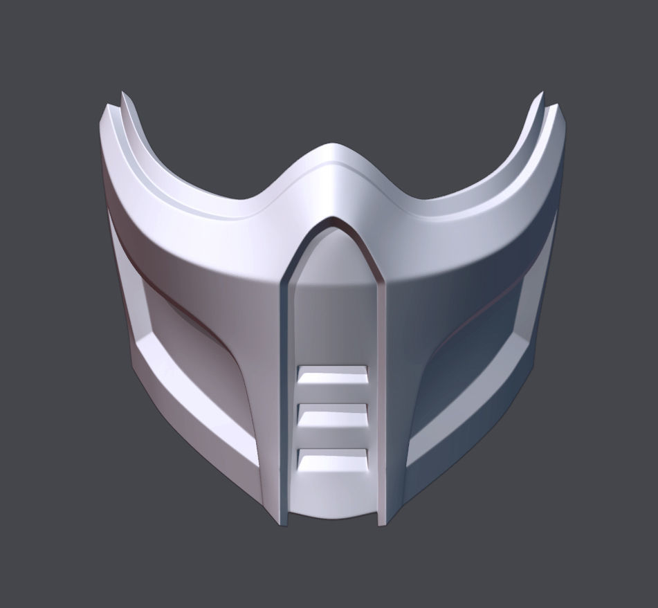 Sub Zero mask Mortal Kombat 11 MK 3D print model 3D print model_3