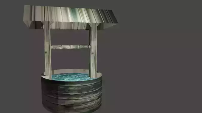 Wooden Water Well
