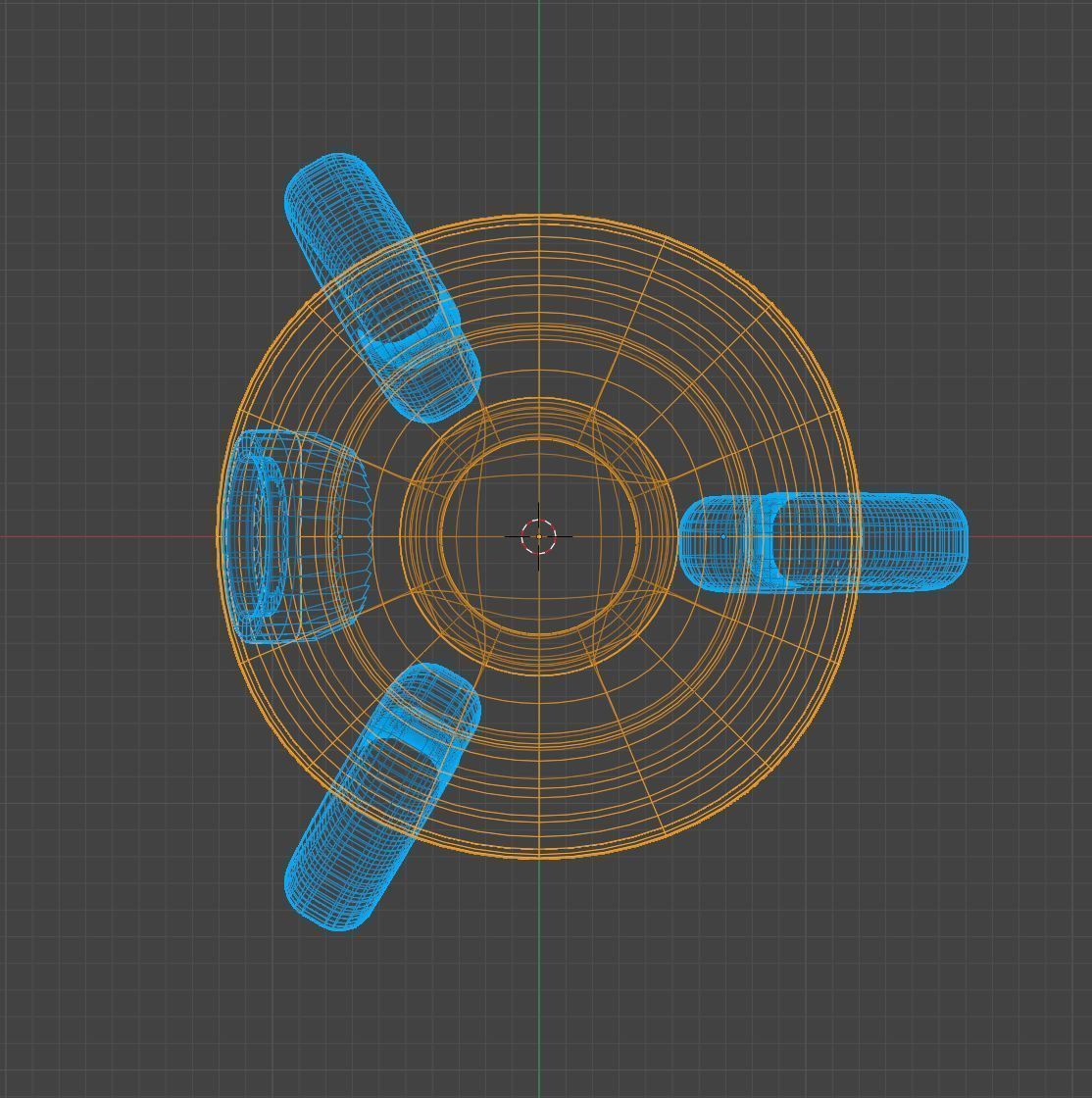 Cartoon Space Rocket - Toon Spaceship Free 3D model_6