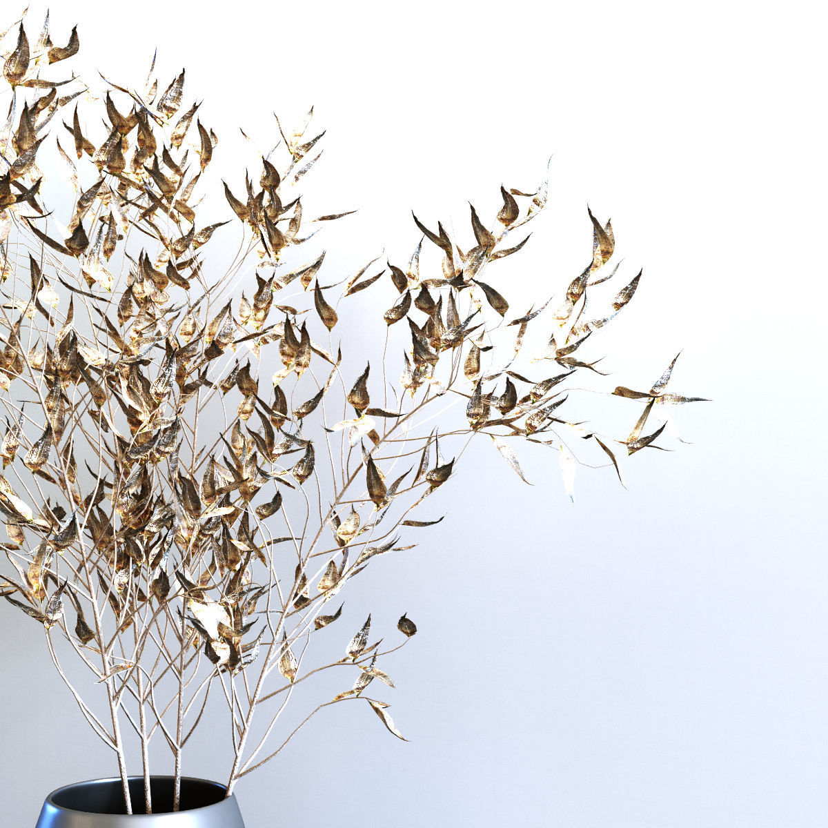 Decoration of breakfast set 027 Low-poly 3D model_2