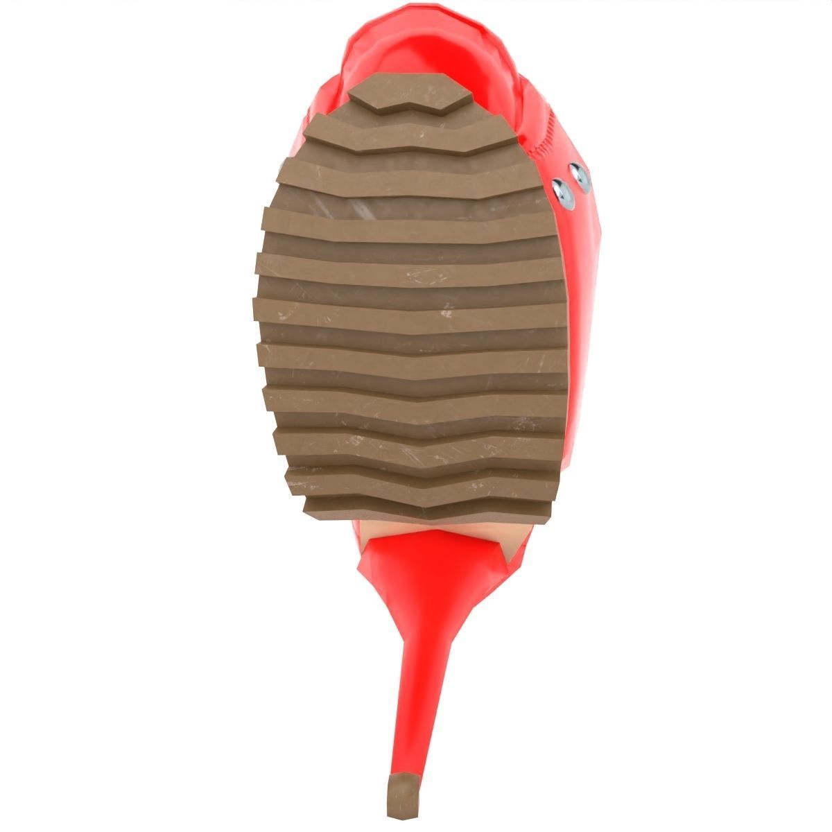 Shoes High Heels 4k Low Poly Low-poly 3D model_11