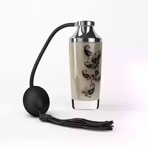 Decorated Perfume Bottle 3D model