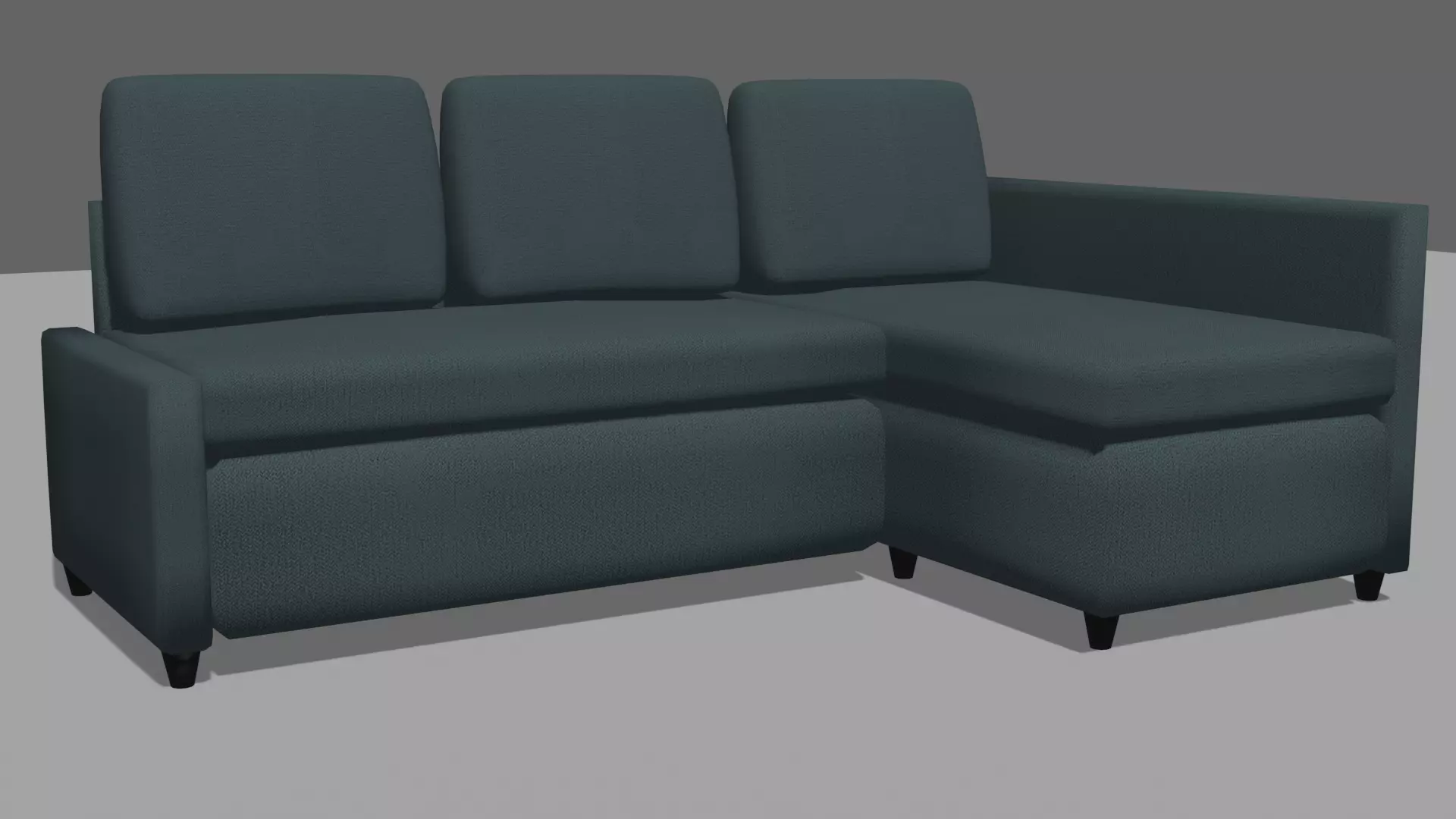 Modern Couch Free low-poly 3D model