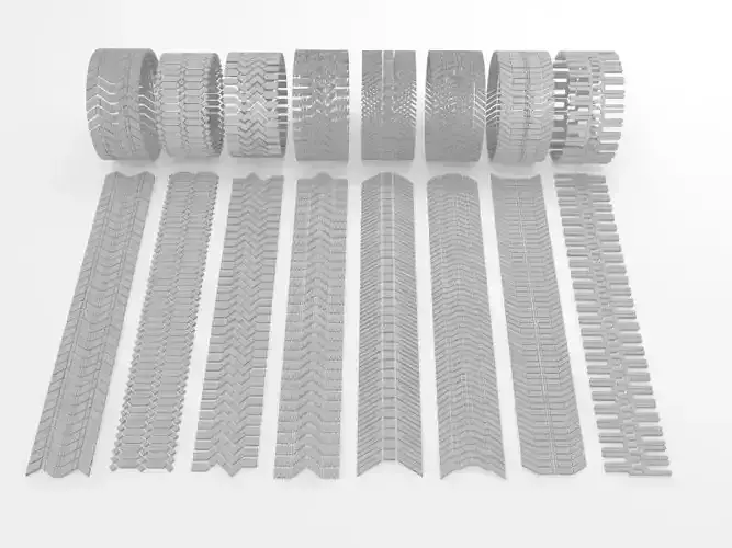 Tire Wheel Ruber Tracks 