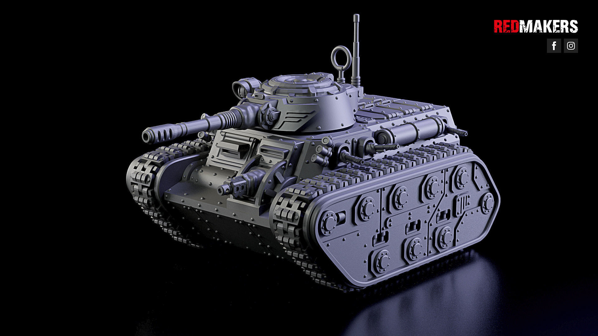Infantry Fighting Vehicle - Imperial Force 3D print model_11