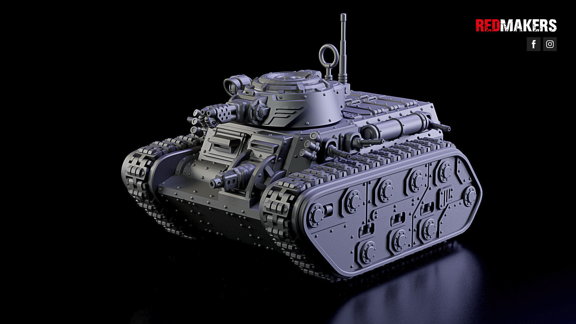 Infantry Fighting Vehicle - Imperial Force 3D print model_13