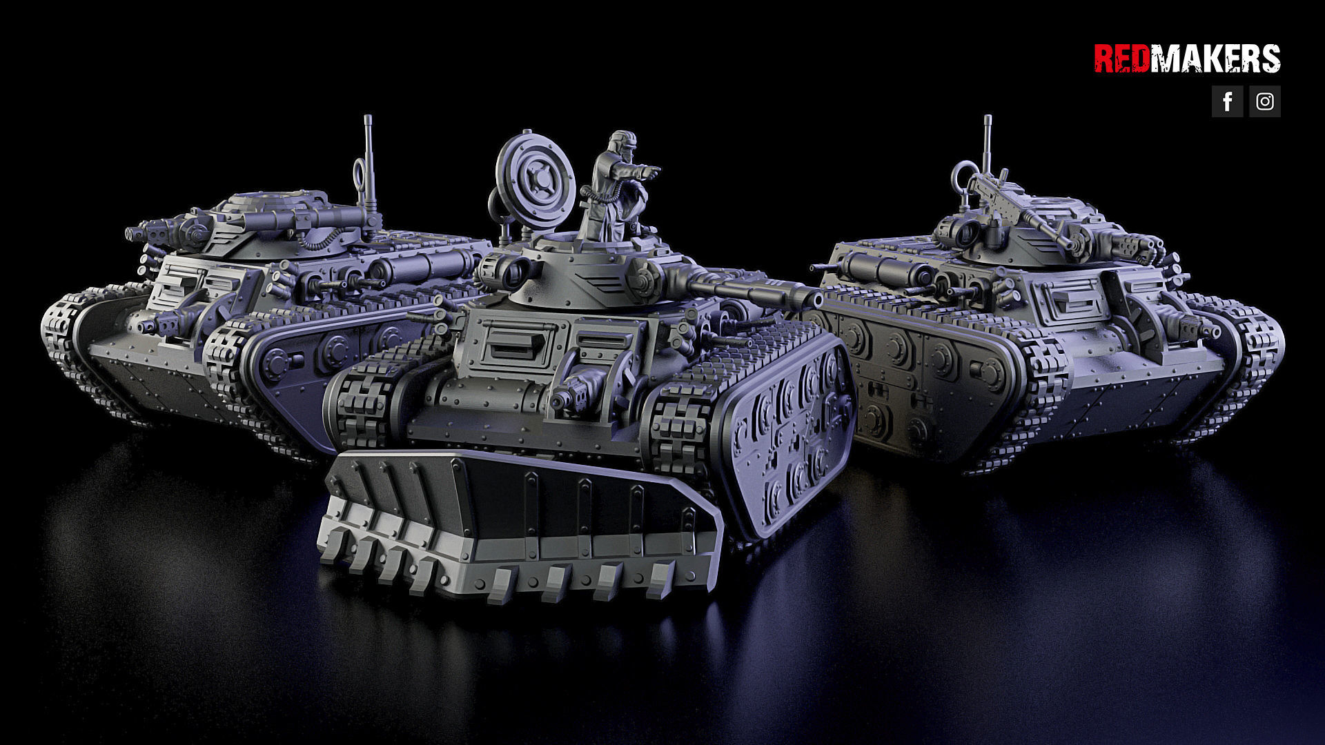 Infantry Fighting Vehicle - Imperial Force 3D print model_3