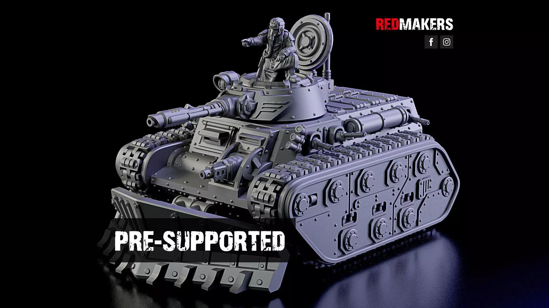 Infantry Fighting Vehicle - Imperial Force 3D print model_0