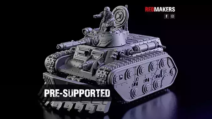 Infantry Fighting Vehicle - Imperial Force 3D print model