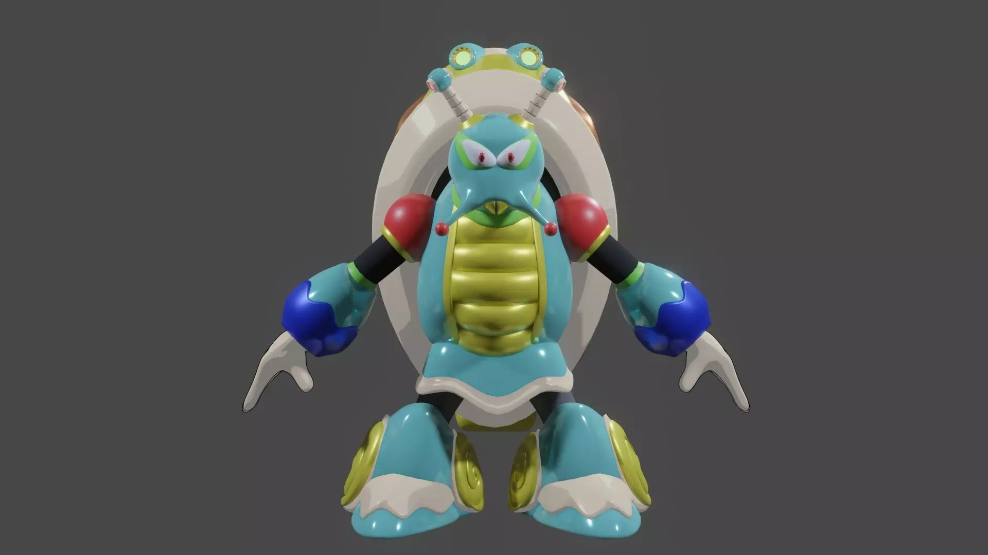 Crystal Snail 3D print model