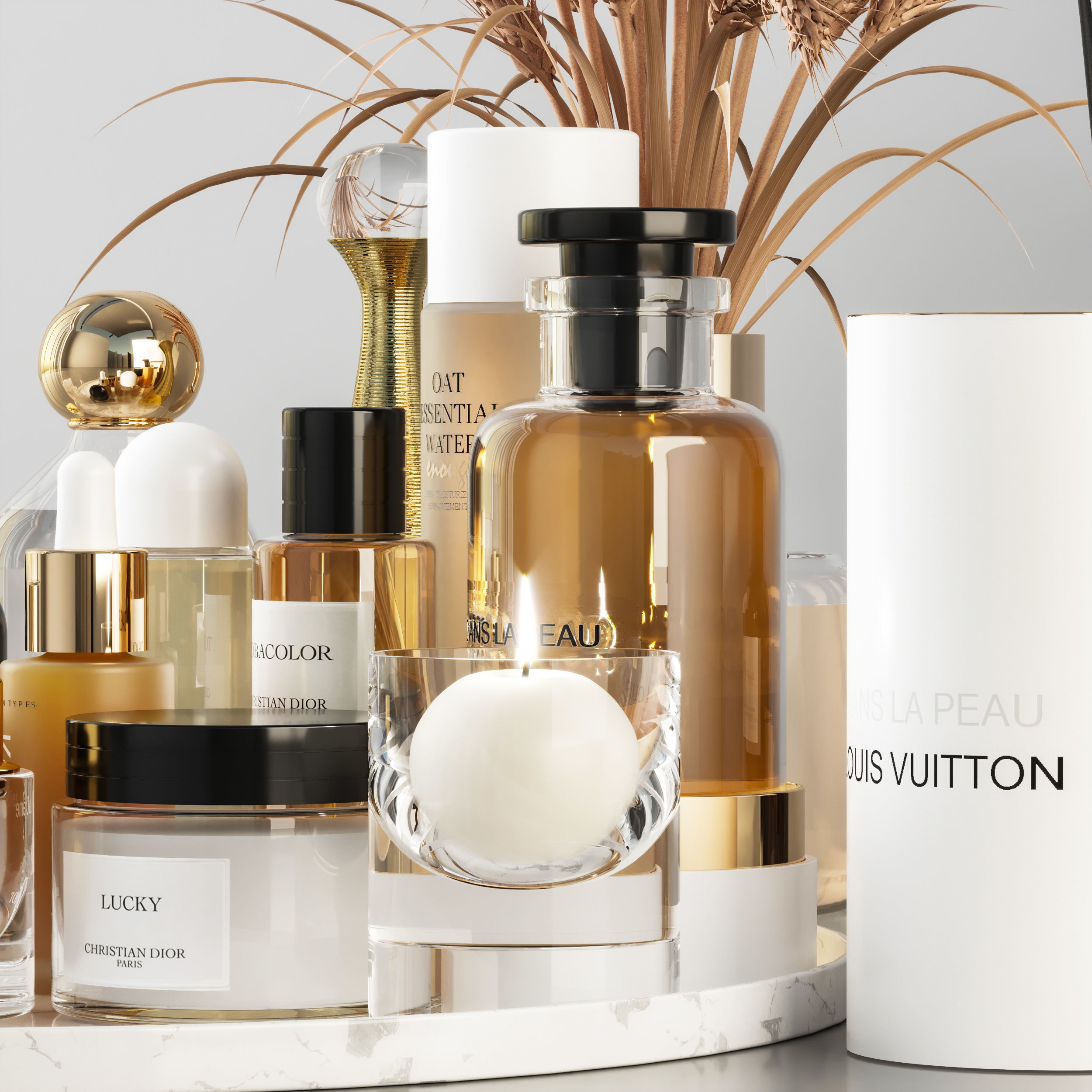 Bathroom accessories 3D model_3