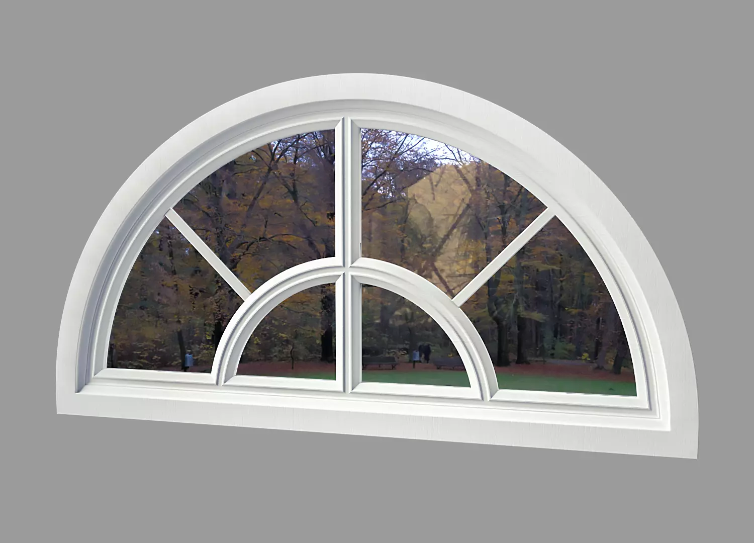 Palladian Window 3D model_0
