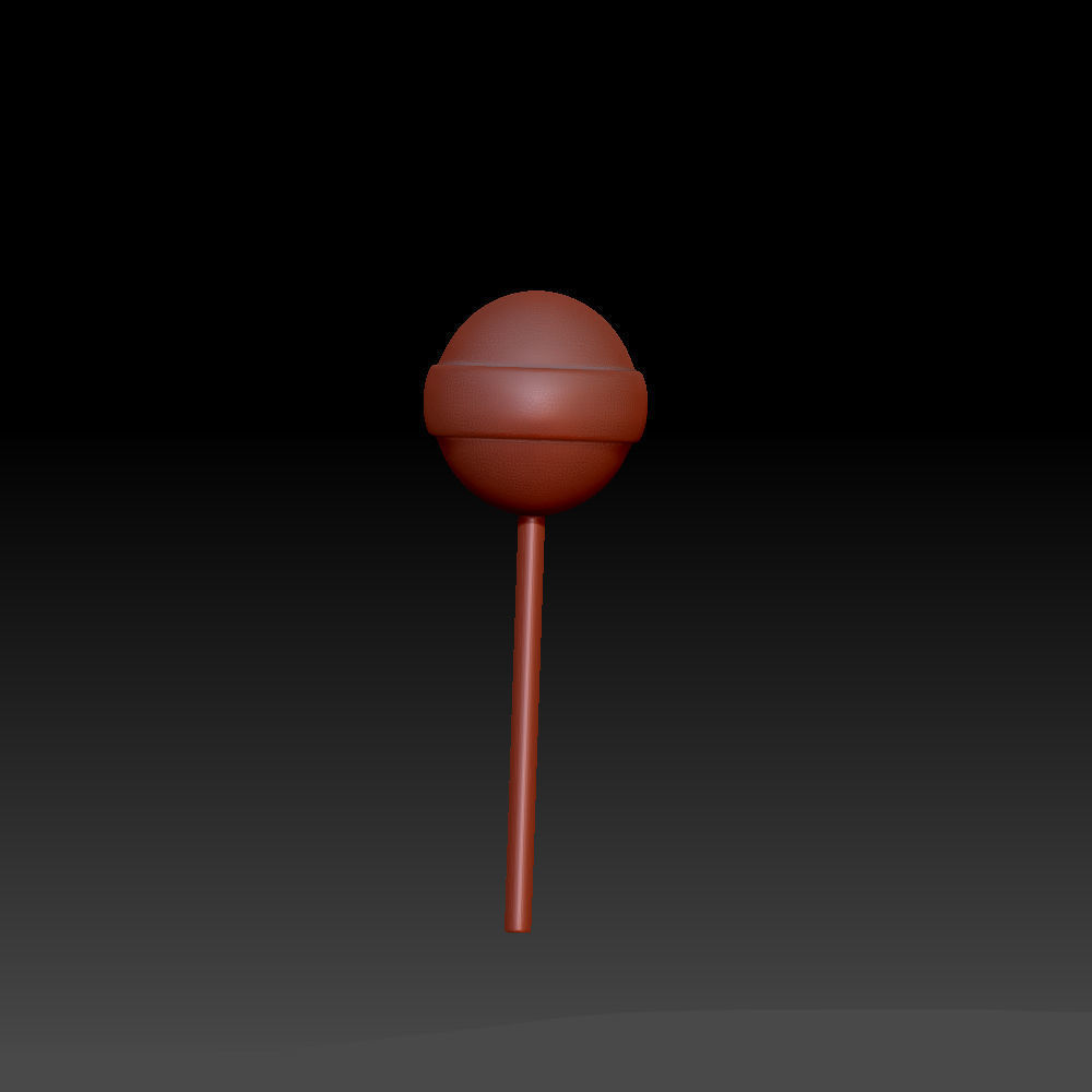 Lollipop Lick Stick Cartoon 3D model_7