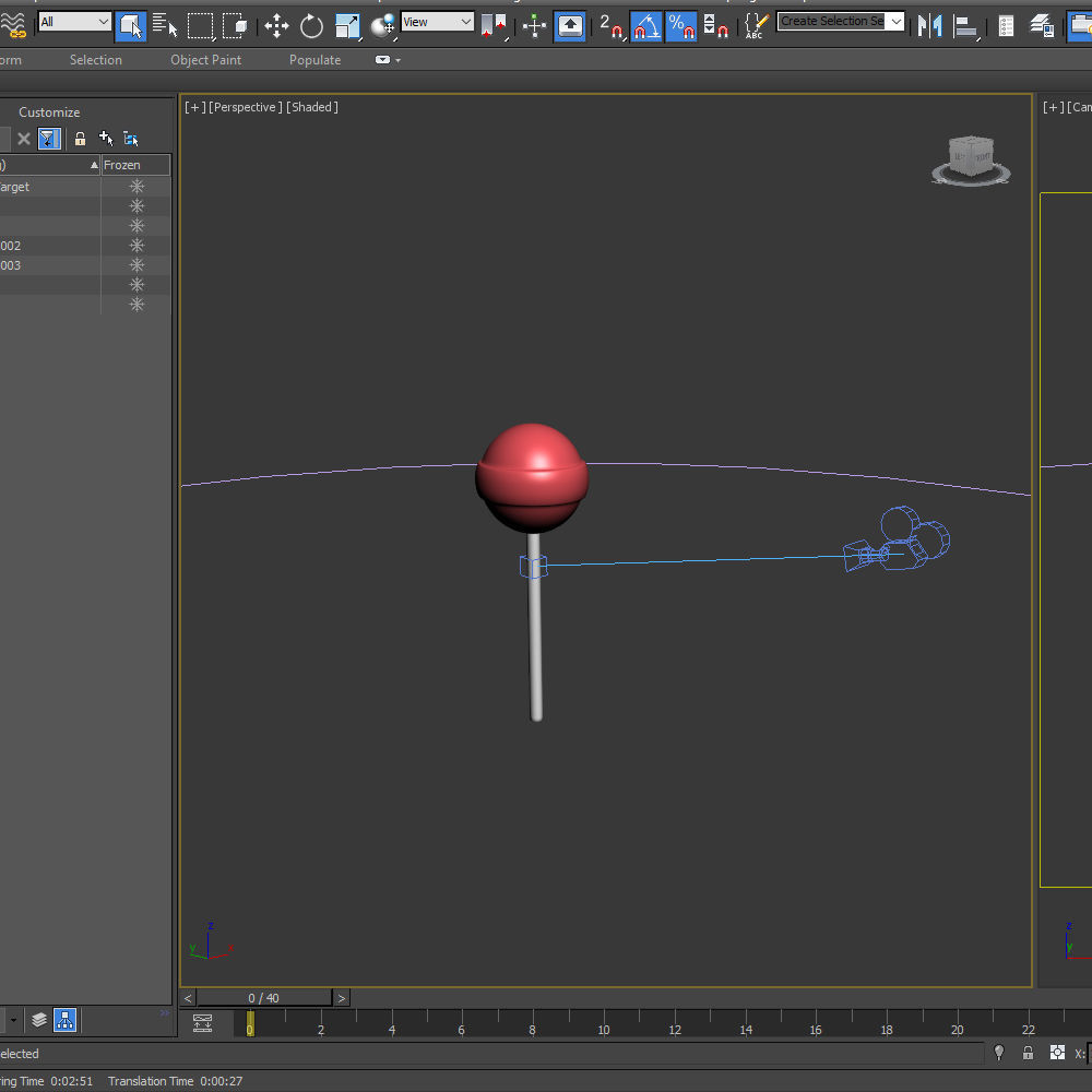 Lollipop Lick Stick Cartoon 3D model_5