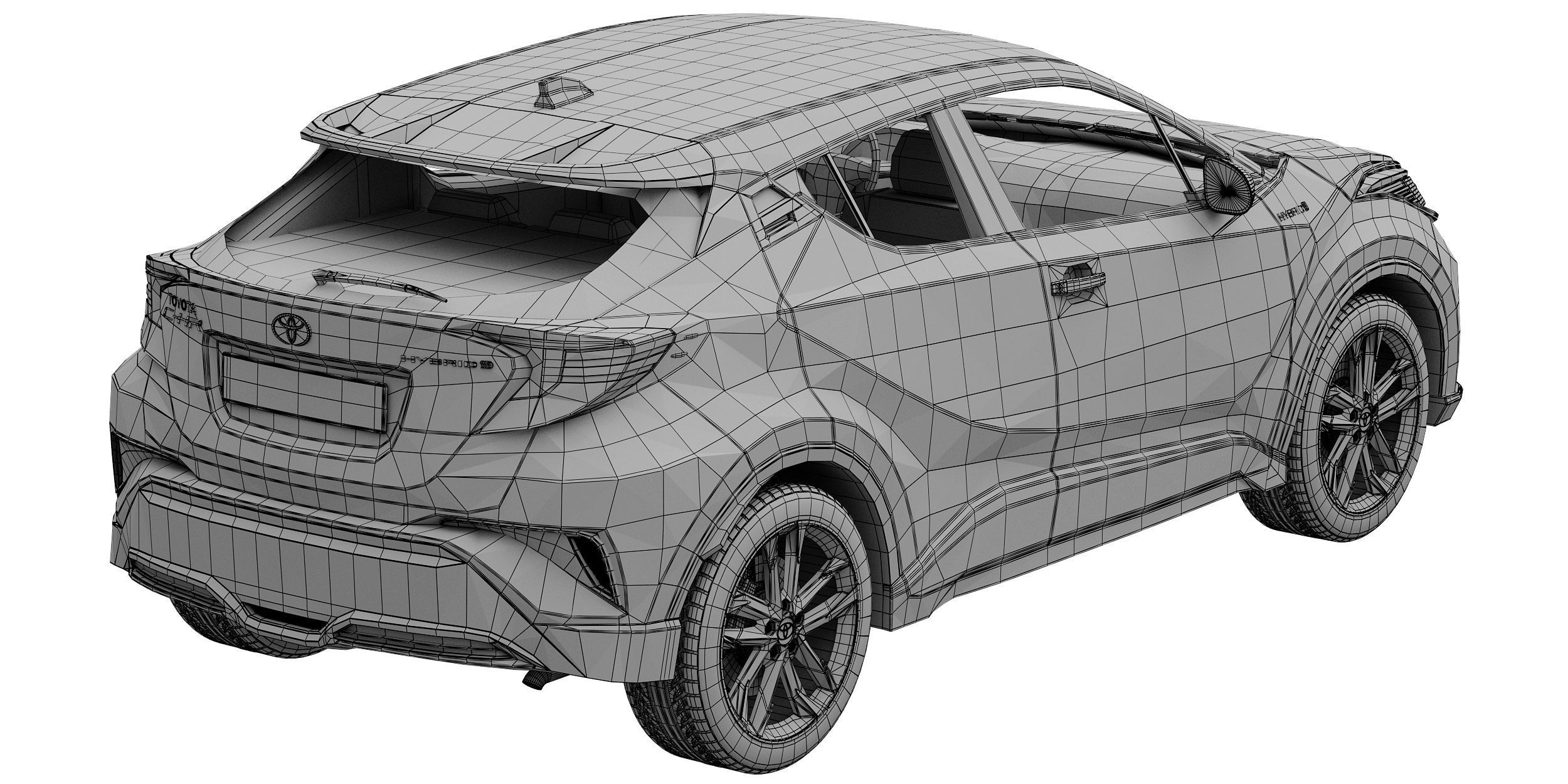 Toyota C-HR 2021 3D model_17