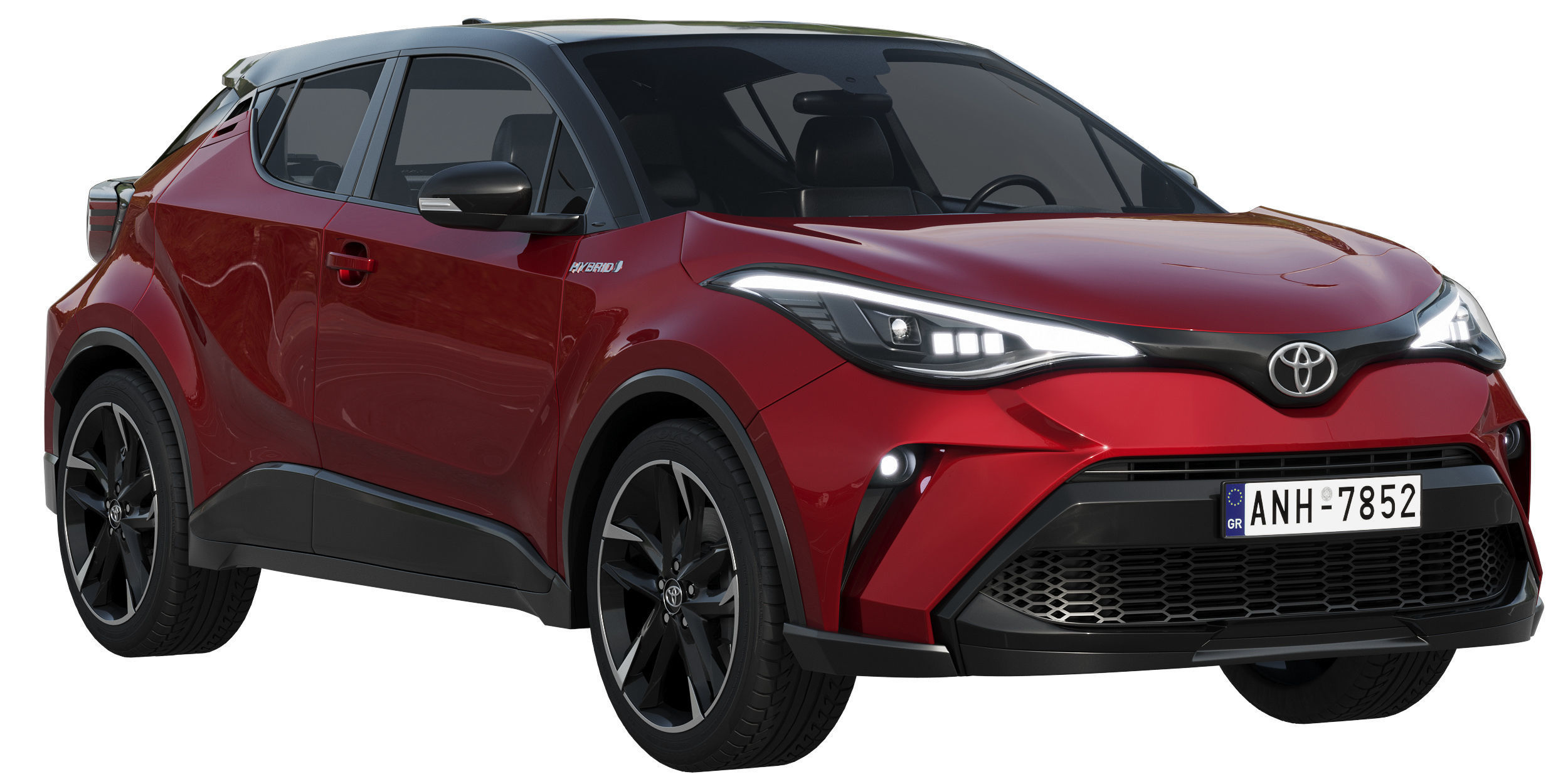 Toyota C-HR 2021 3D model_1