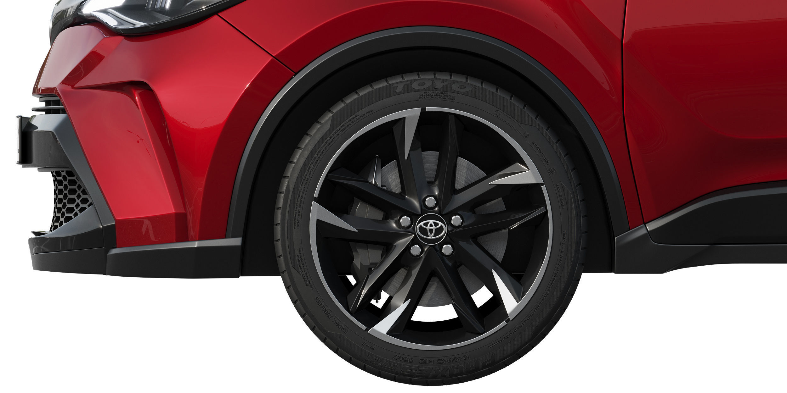 Toyota C-HR 2021 3D model_9