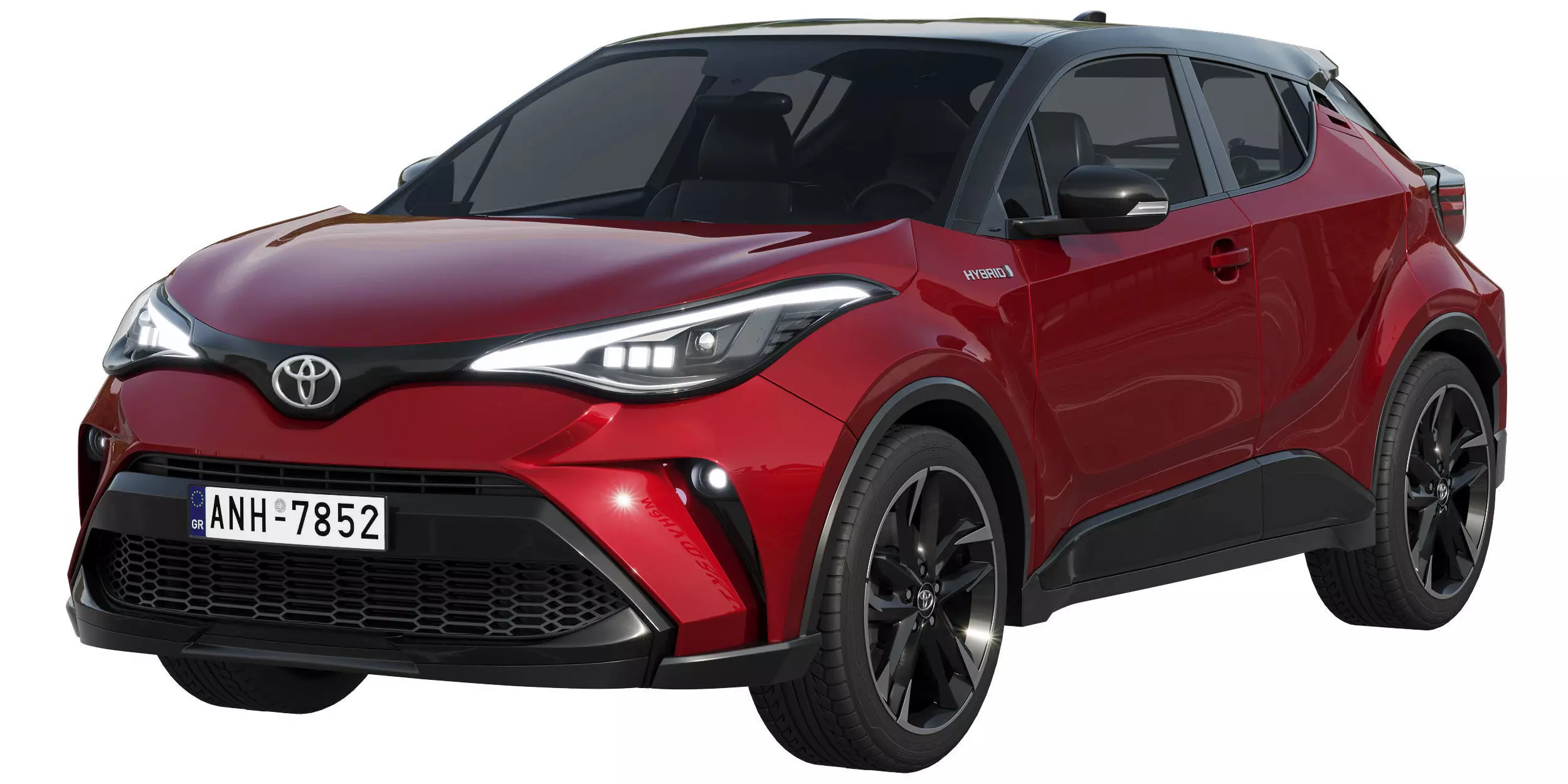 Toyota C-HR 2021 3D model_0