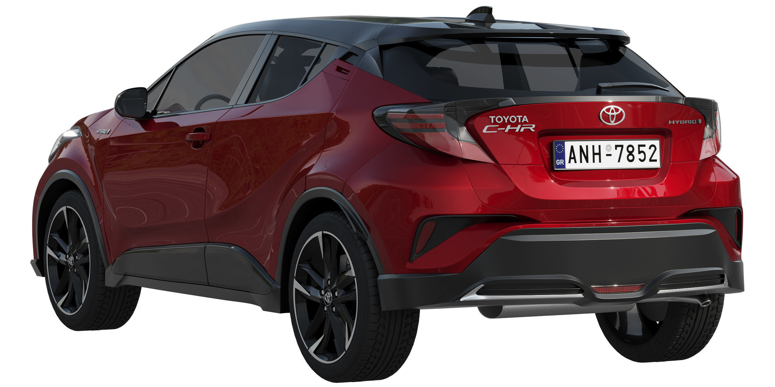 Toyota C-HR 2021 3D model_2