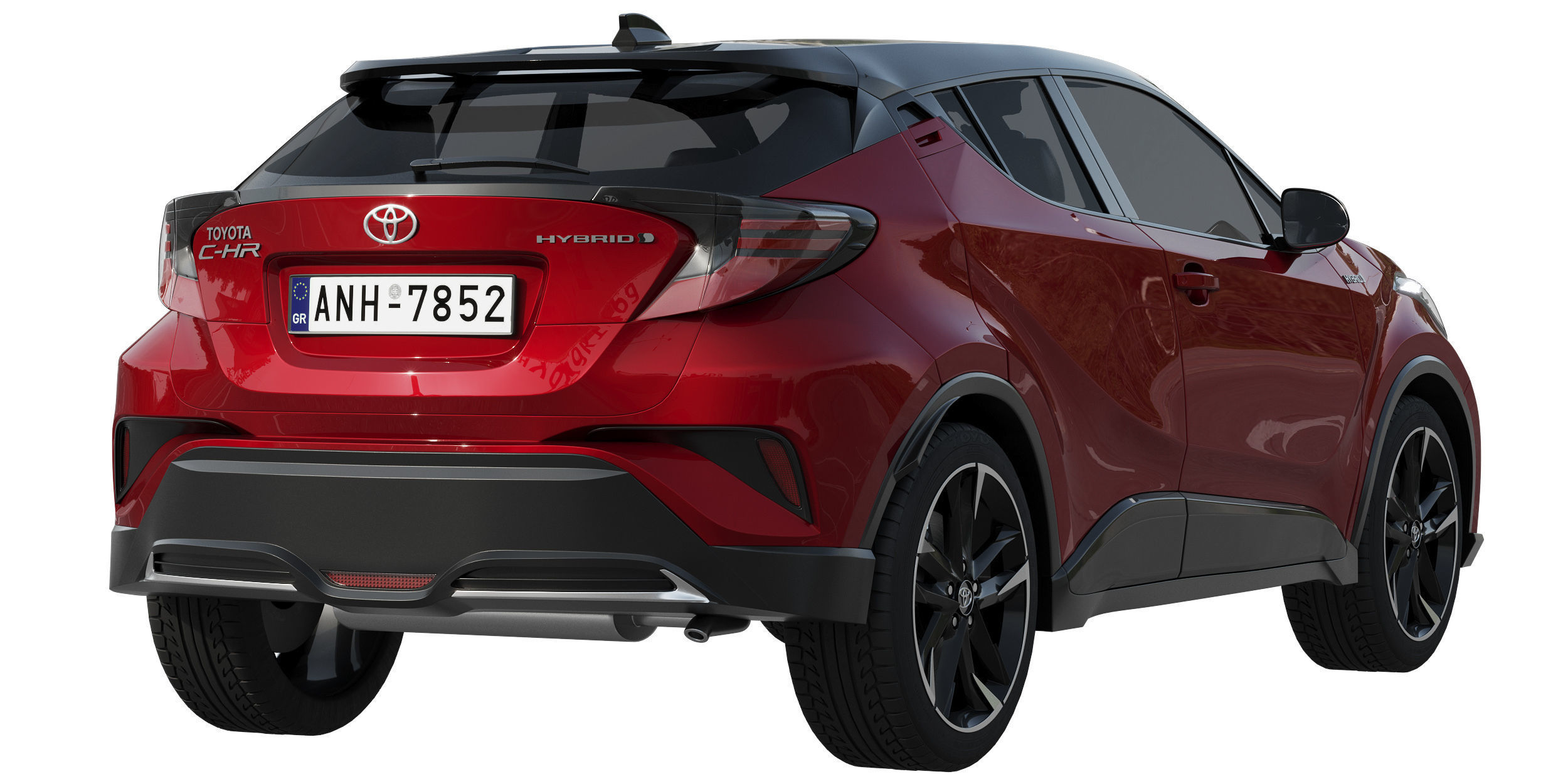 Toyota C-HR 2021 3D model_3