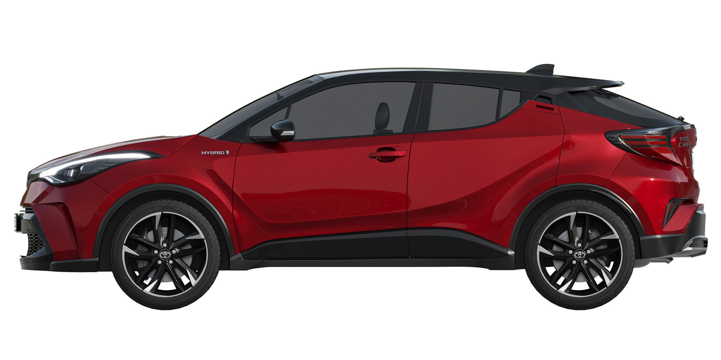 Toyota C-HR 2021 3D model_5