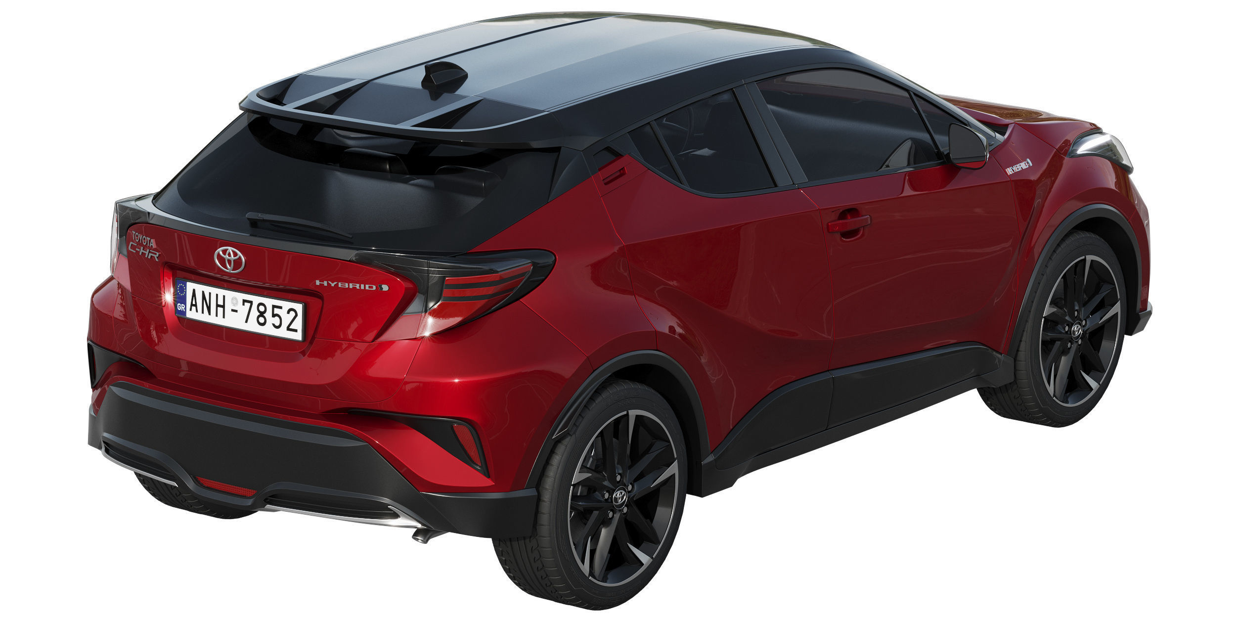 Toyota C-HR 2021 3D model_4