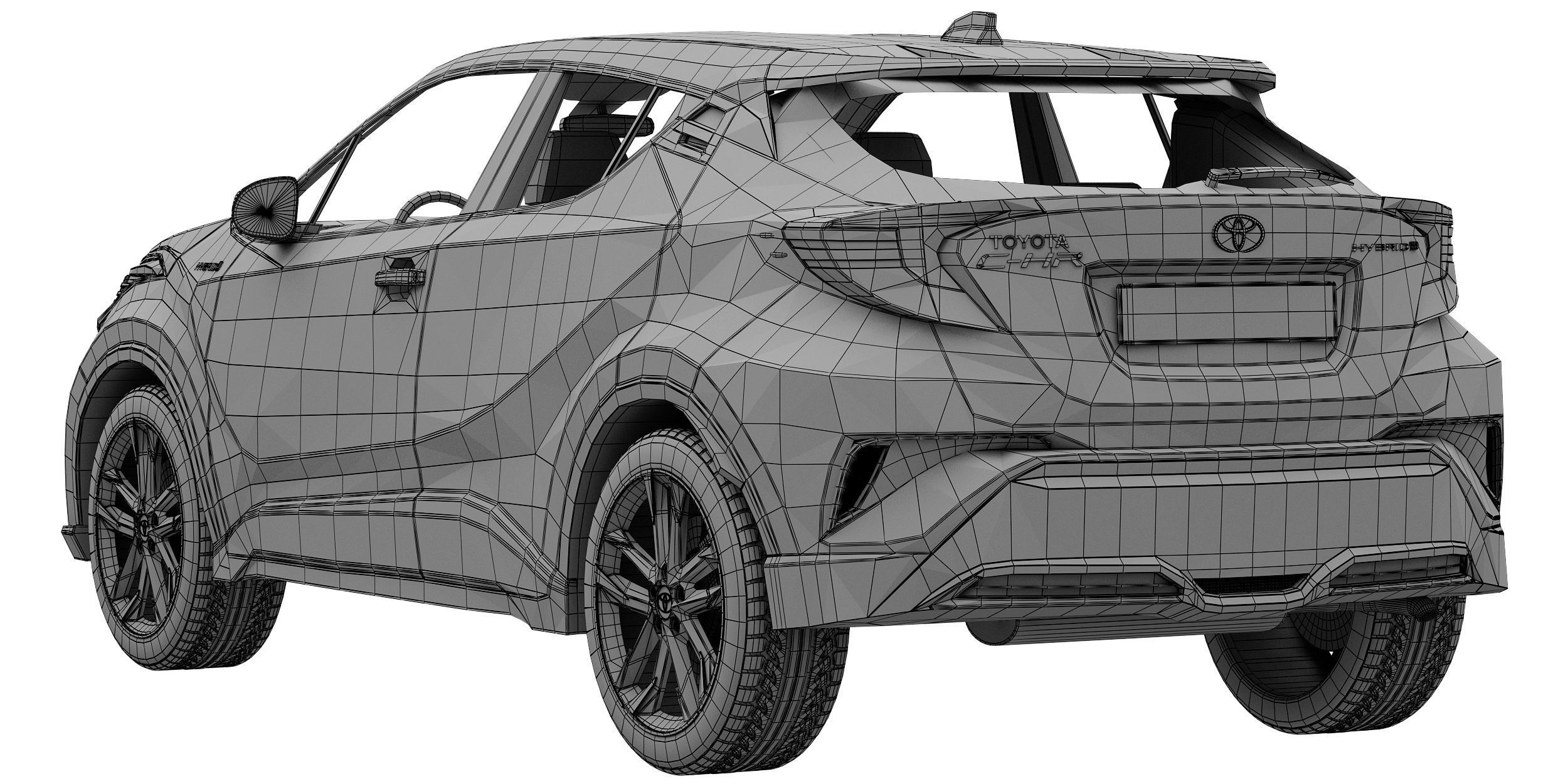Toyota C-HR 2021 3D model_15