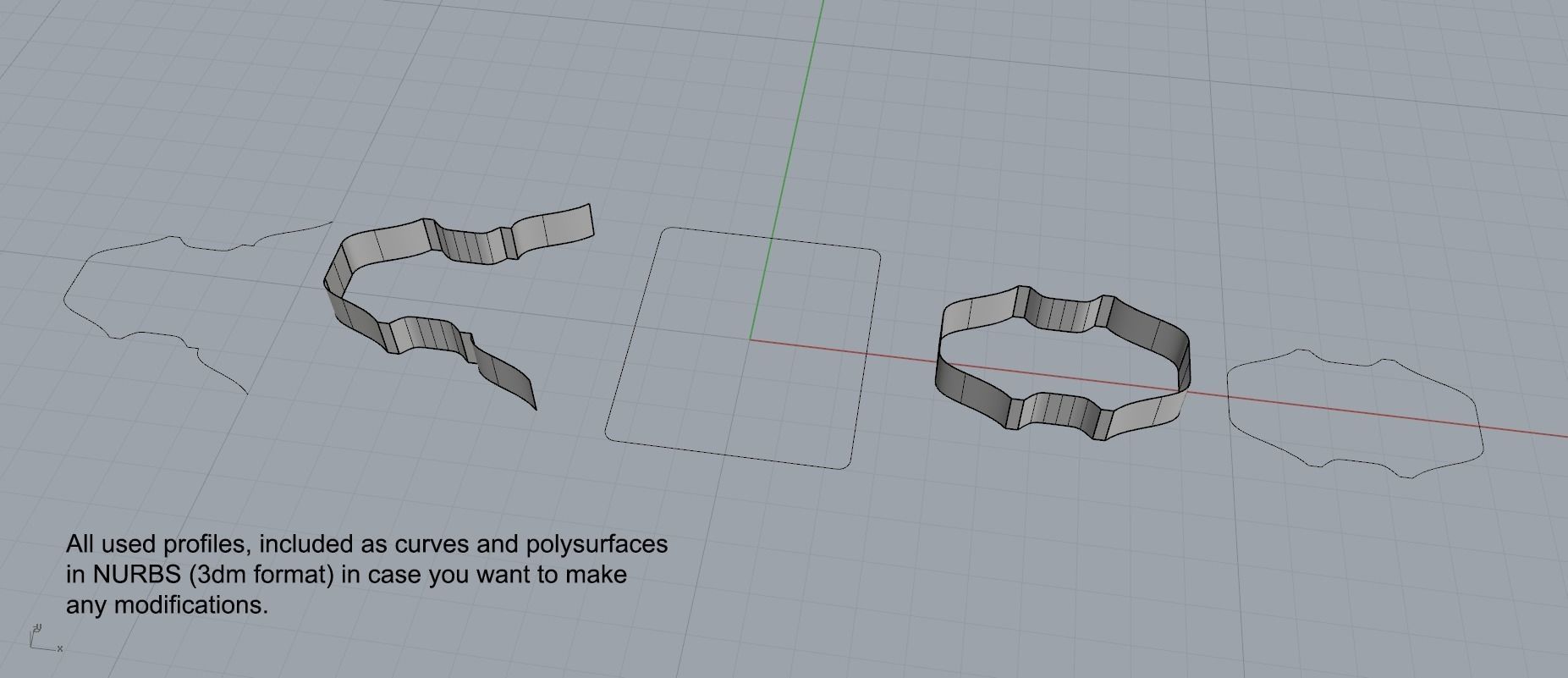 Big Rectangular Window 3D model_5