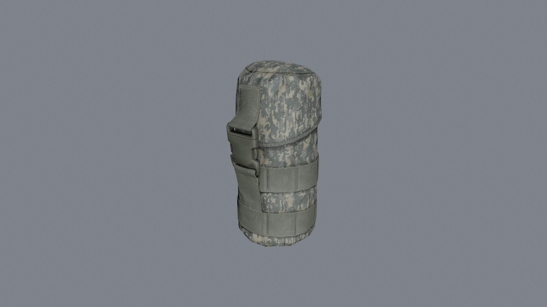 Bottle pouch Low-poly 3D model_4