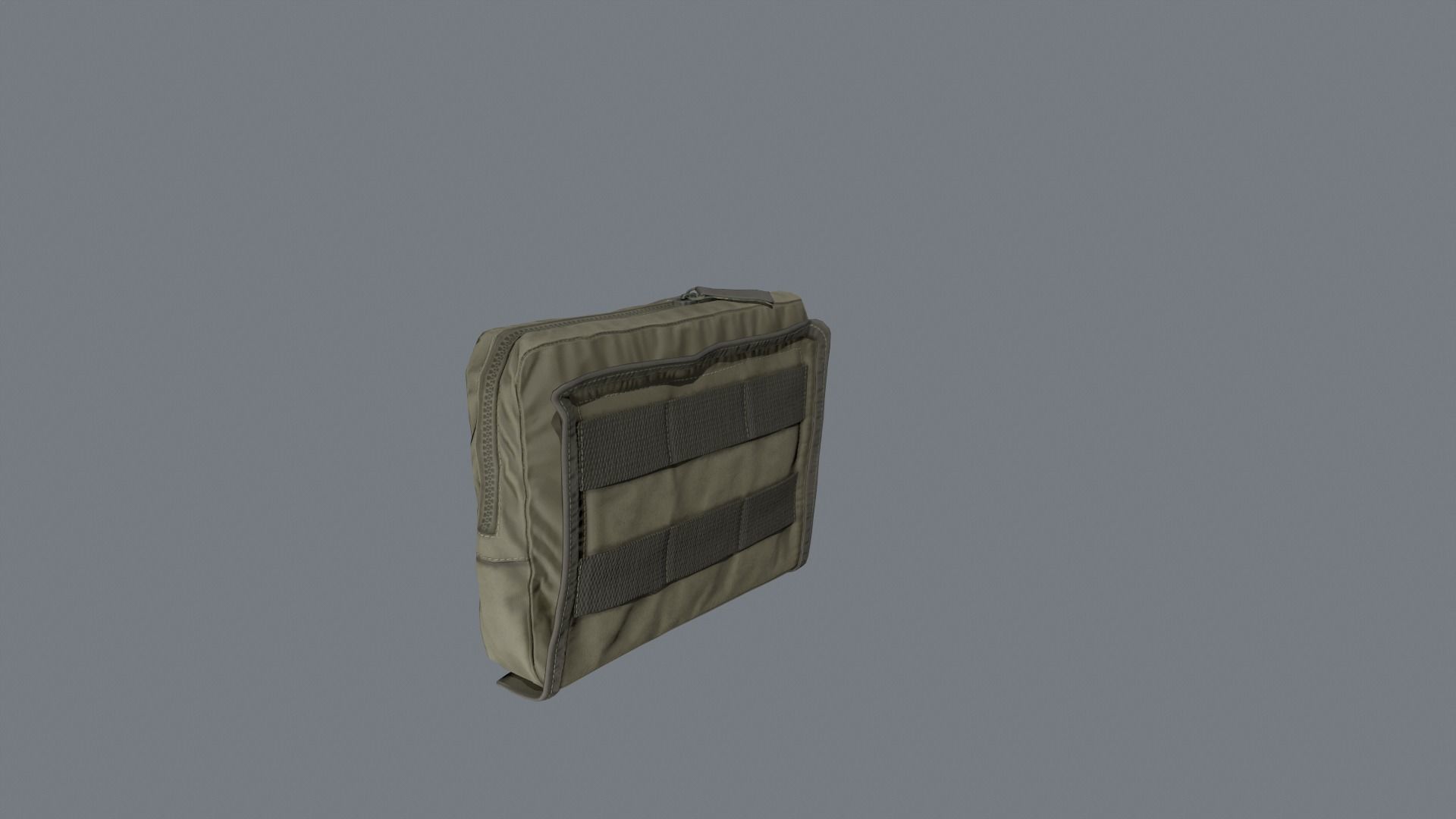 Utility pouch Low-poly 3D model_9