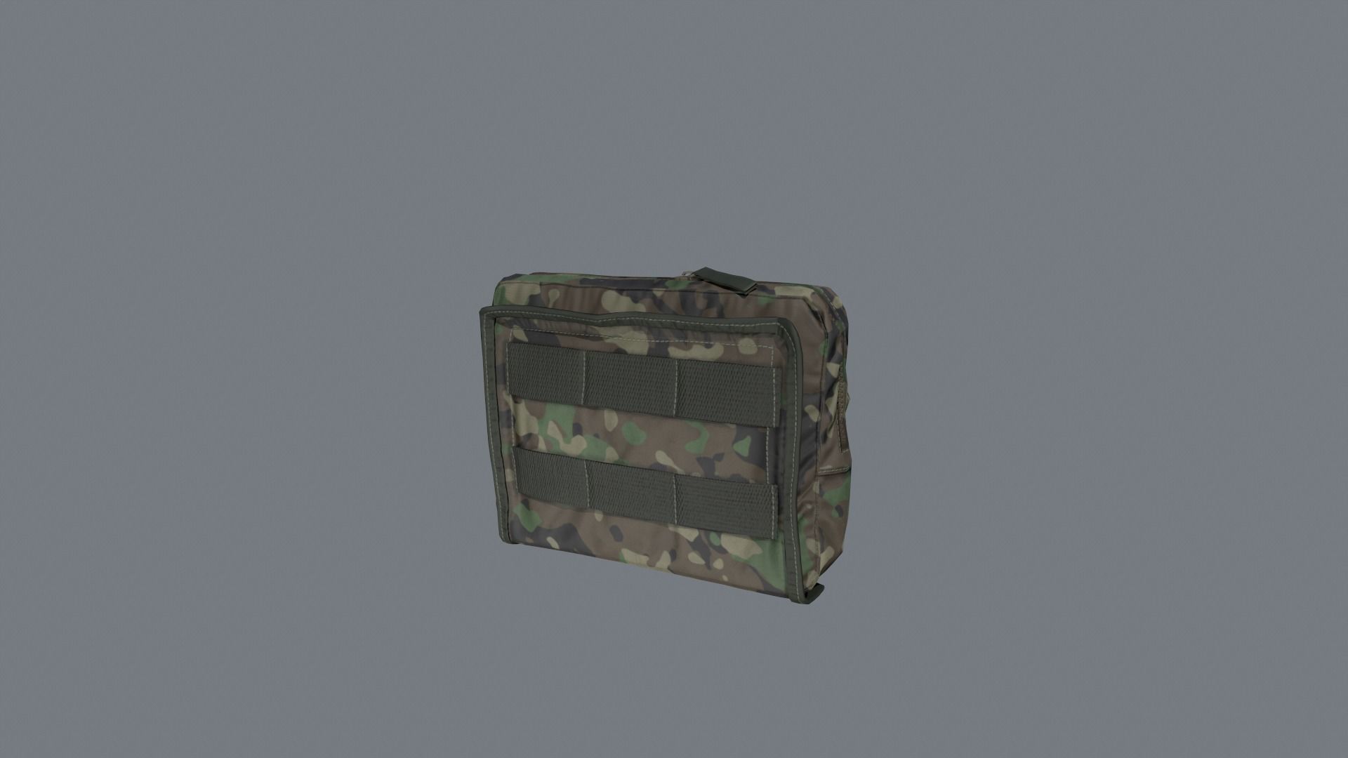 Utility pouch Low-poly 3D model_6