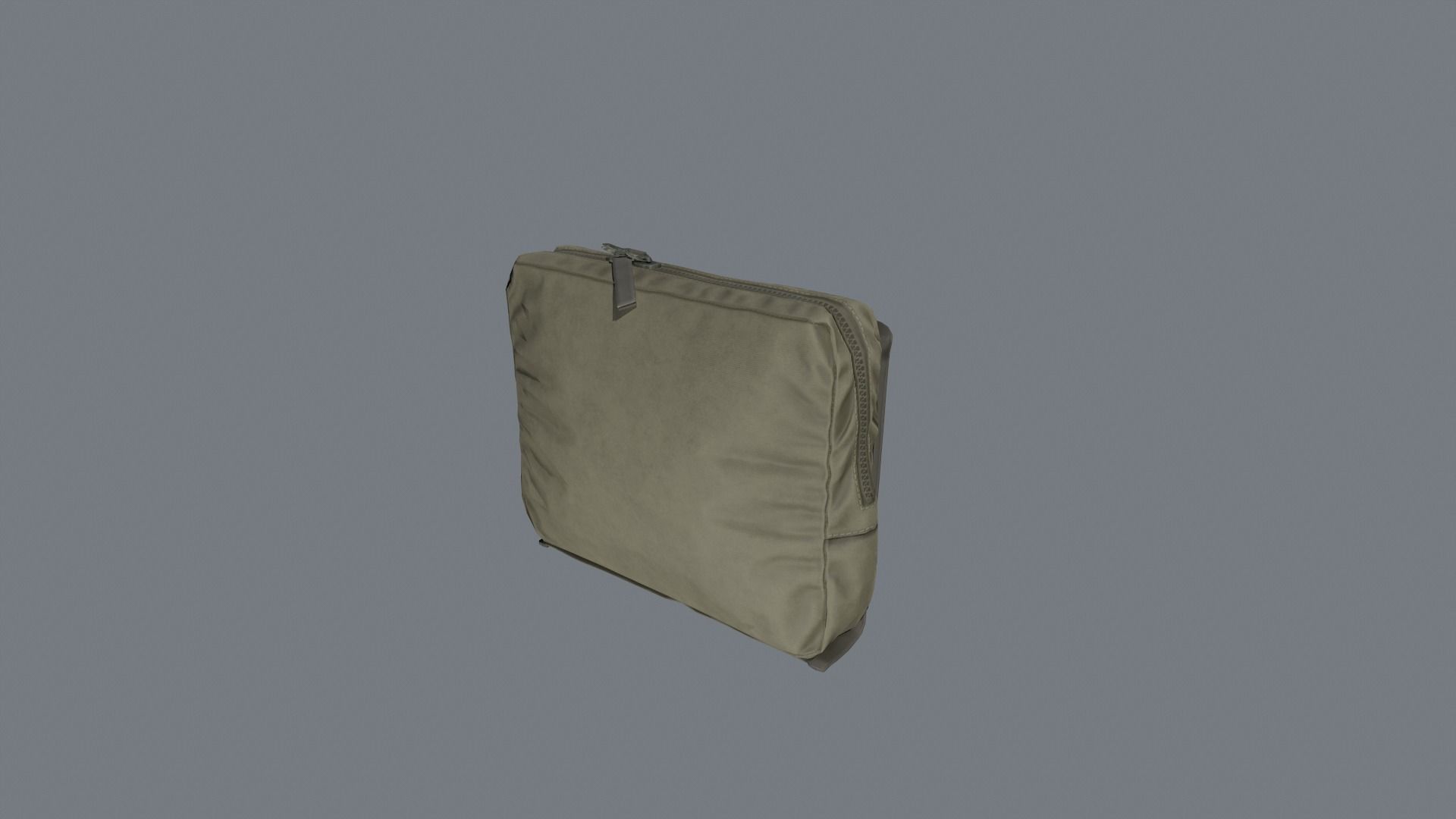 Utility pouch Low-poly 3D model_10