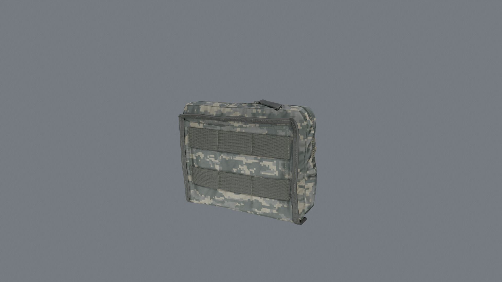 Utility pouch Low-poly 3D model_5