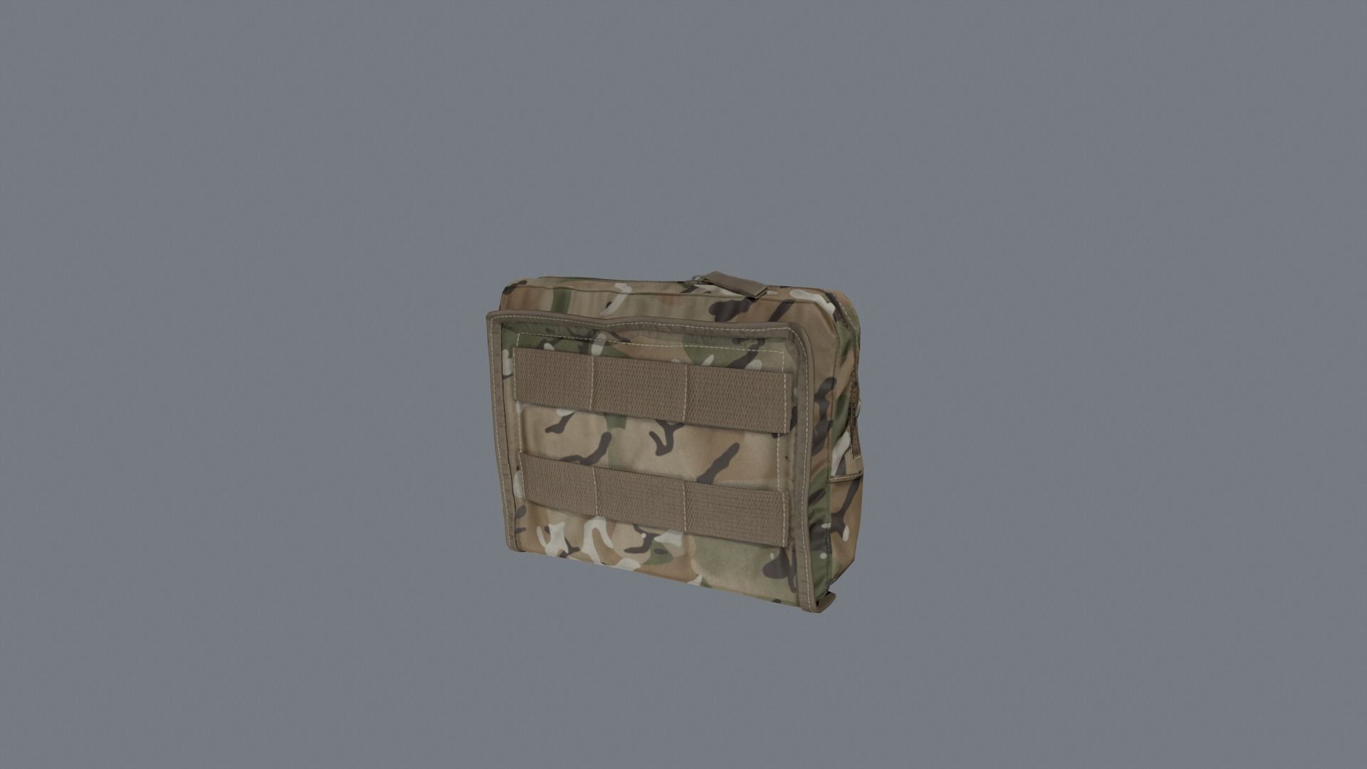 Utility pouch Low-poly 3D model_2