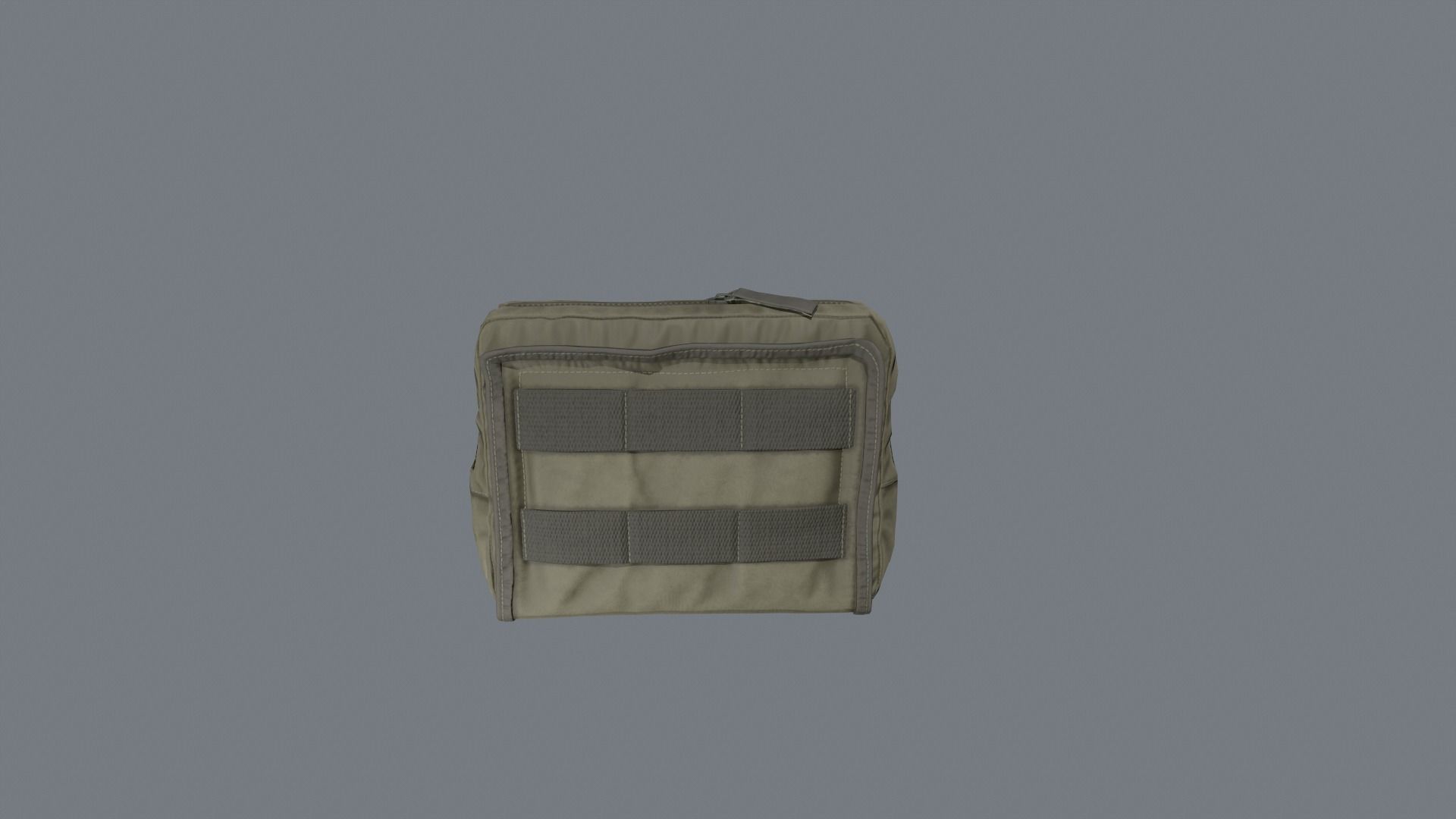 Utility pouch Low-poly 3D model_8