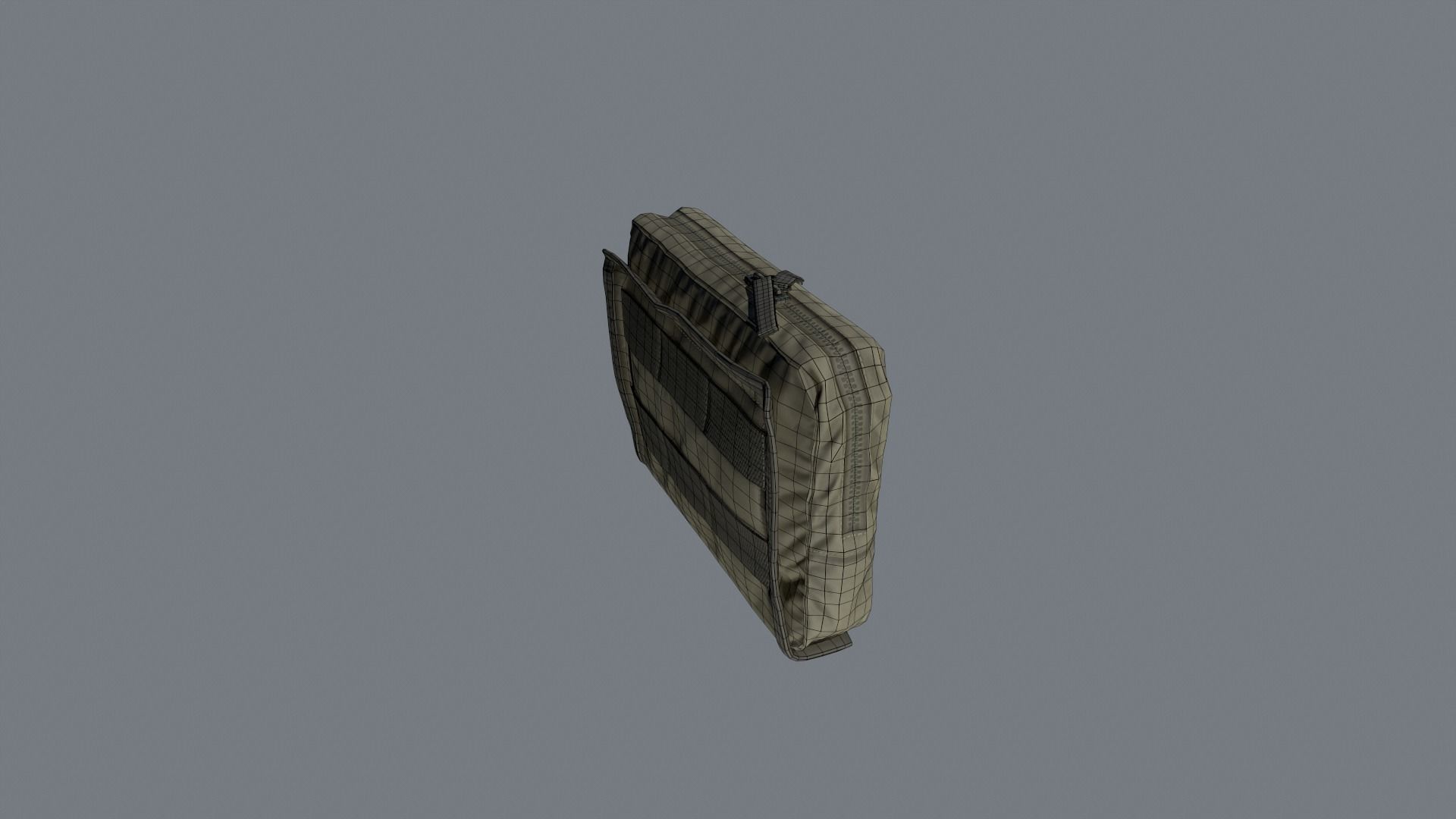 Utility pouch Low-poly 3D model_14