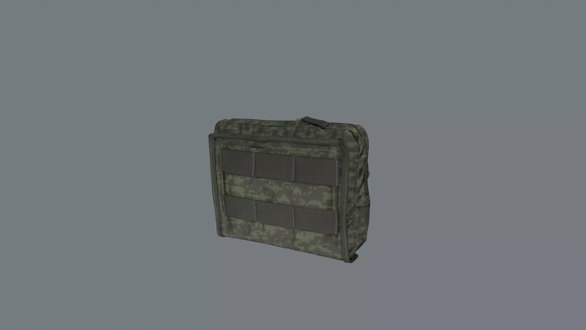 Utility pouch Low-poly 3D model_0
